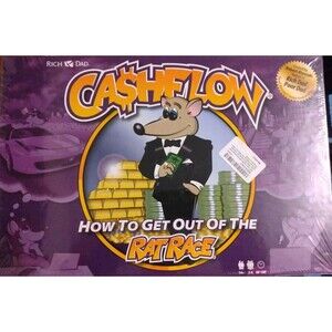 Rich Dad Cashflow Investing 101 Game Robert Kiyosaki Financial Education ENGLISH